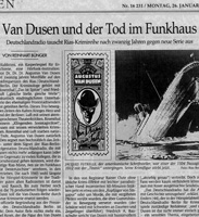 Artikel - Van Dusen und der Tod im Funkhaus